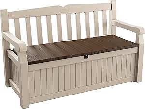 KETER Banc coffre extérieur EDEN BENCH - 265 litres