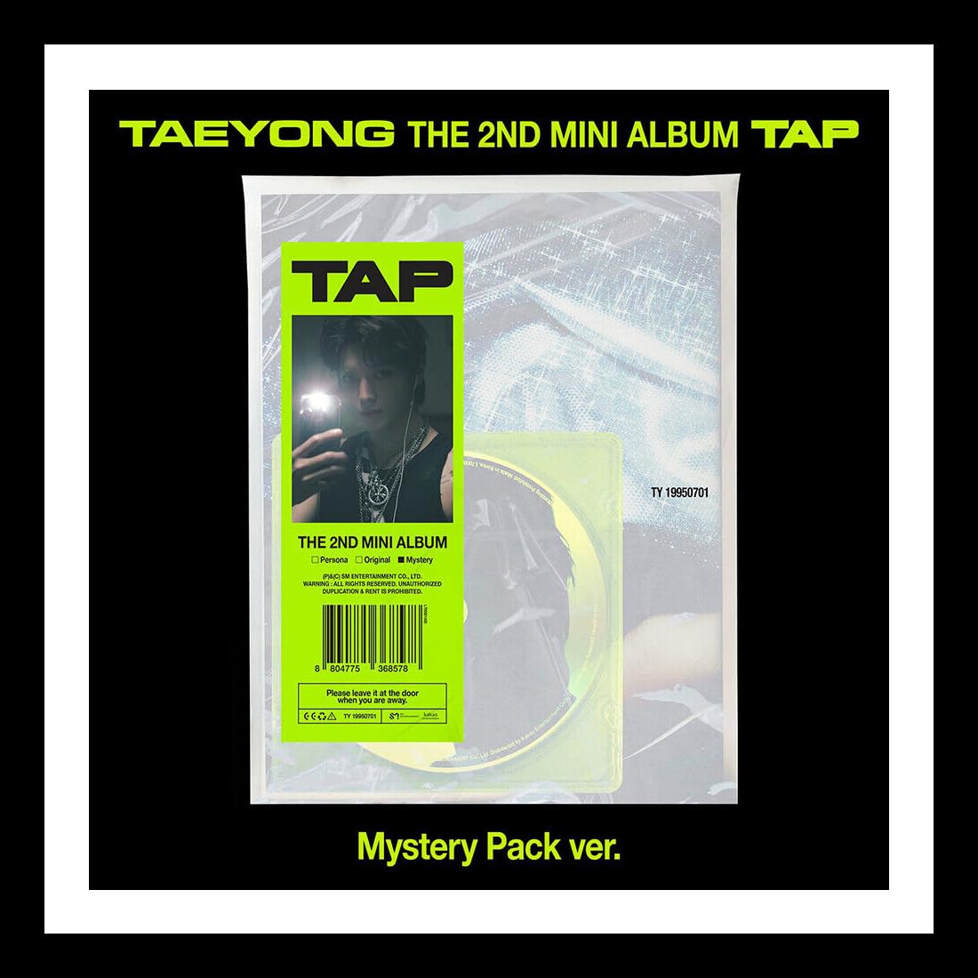 Amazon.com: TAEYONG [TAP] The 2nd Mini Album (MYSTERY PACK Ver. +