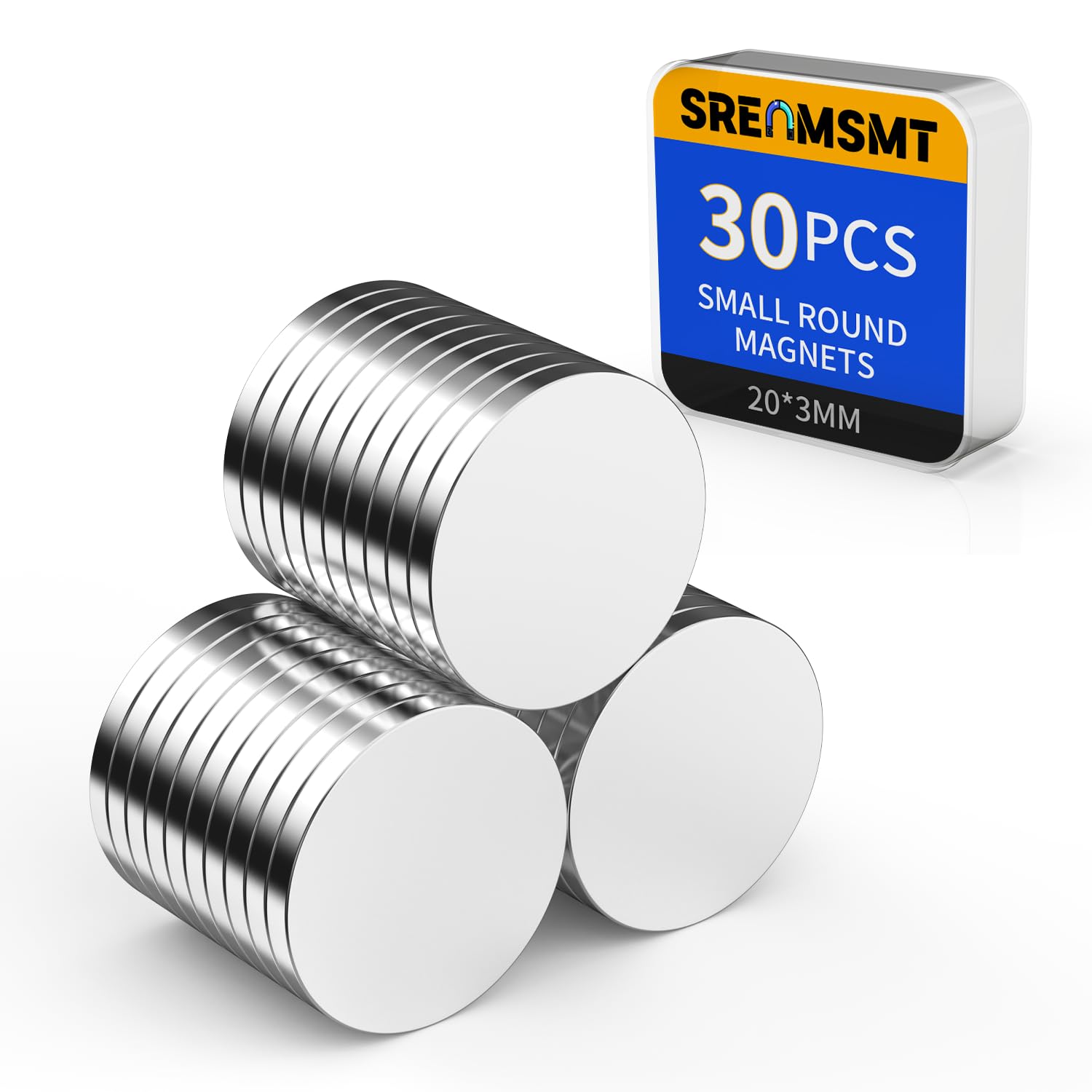 Round Magnets, 6x3mm Neodymium Magnet for Crafts, 150 Pack — Amazon image 23