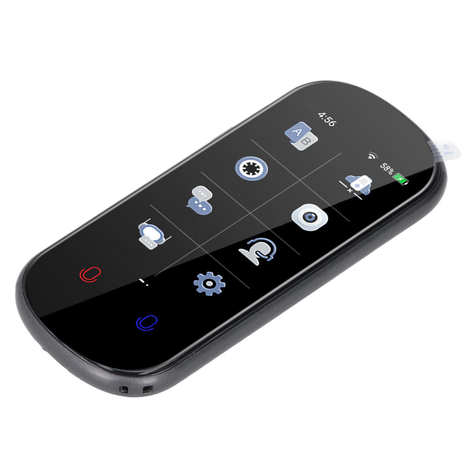 Walfront Sprachübersetzer-Gerät, 109 Sprachen, 3-Zoll-Touchscreen, 8 MP-Kamera, KI-Sprachübersetzer mit Offline-Aufzeichnung, OCR für Reisen, Studium, Arbeit, Geschäftstreffen