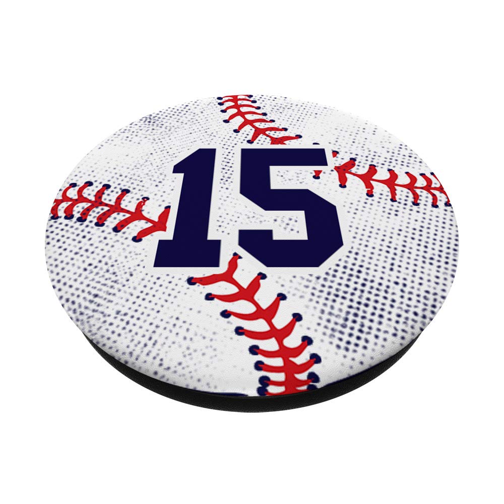 Amazon.com: Baseball Number 15 Player Uniform 15th Birthday Blue
