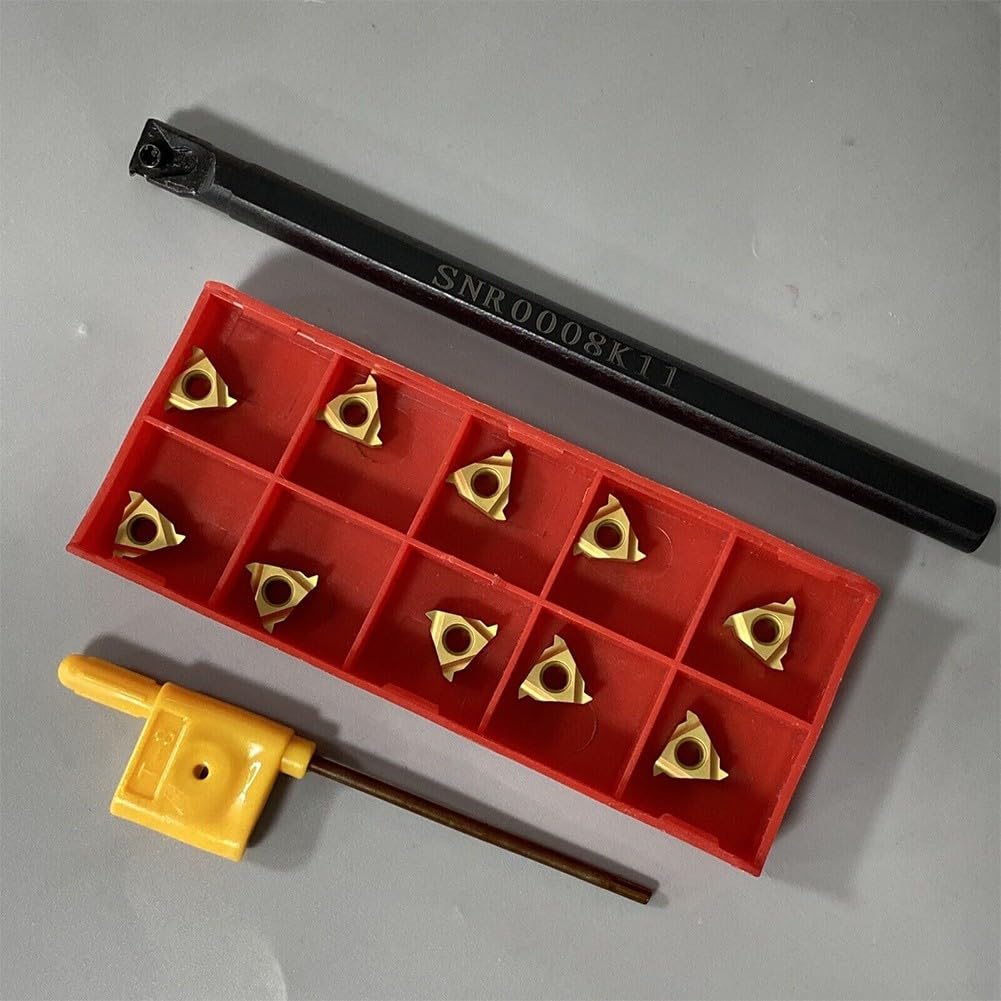 ZYWUOY SNR0008K11 Barre d'alésage pour porte-outil de tournage, forte résistance, clé T8