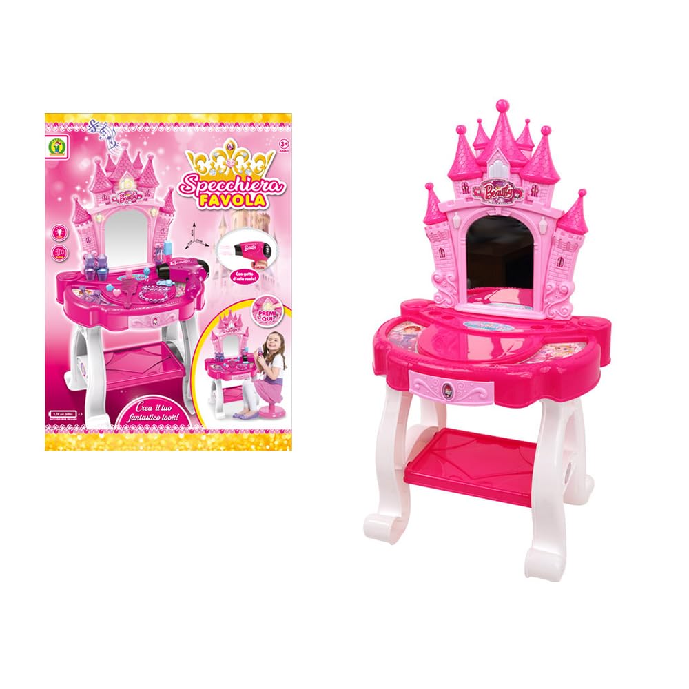 Specchiera favola giocattolo, funzionamento elettronico, età 3+