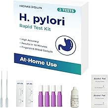 H. Pylori Antibody Test Kit Rapid at-Home Blood Test for Helicobacter Pylori Detection Easy to Use Non-Invasive Quick Results