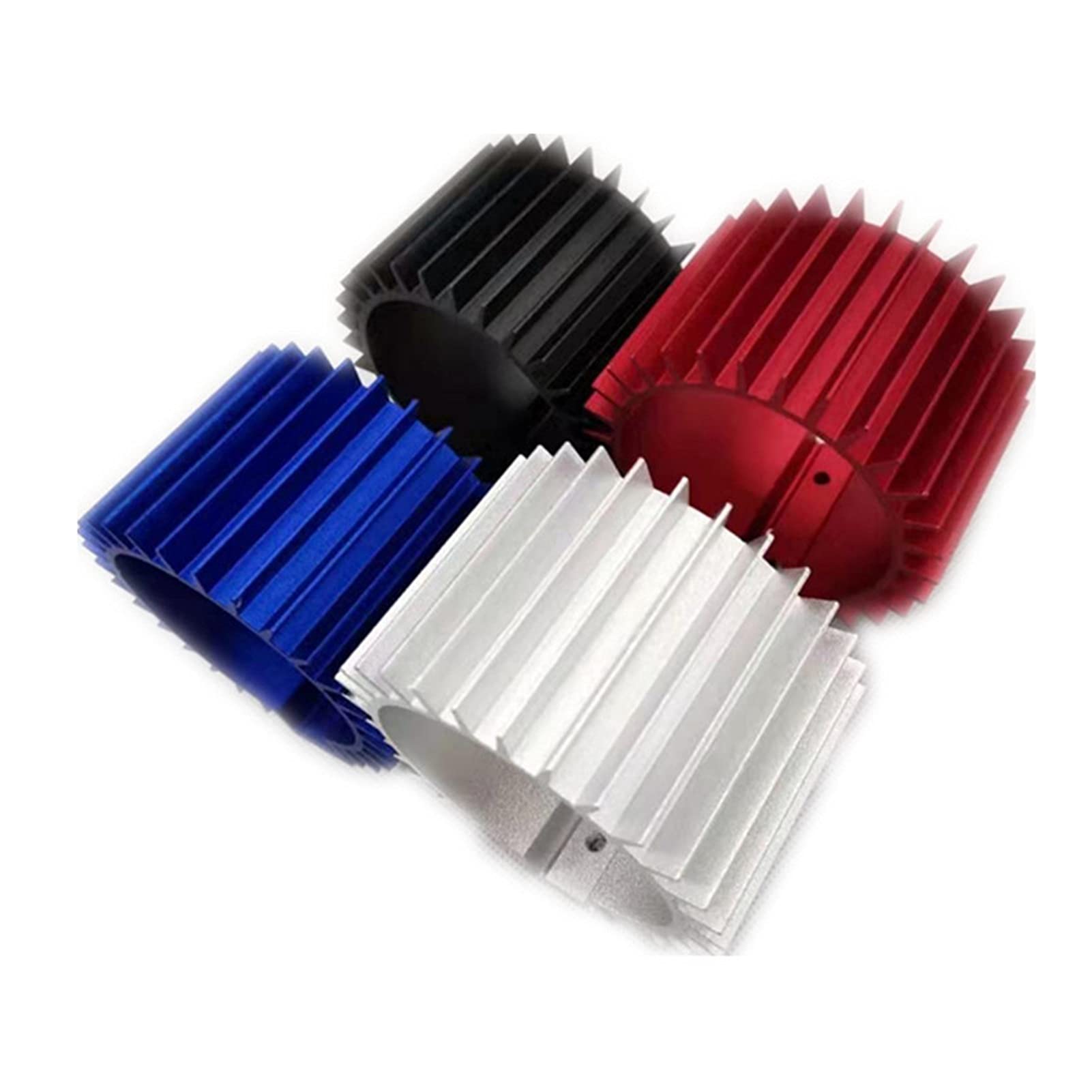 Auto filtro olio Copertura motore dissipatore raffreddamento Cap alluminio Billet Kit filtro olio ID 3" L 66mm radiatore SILVER