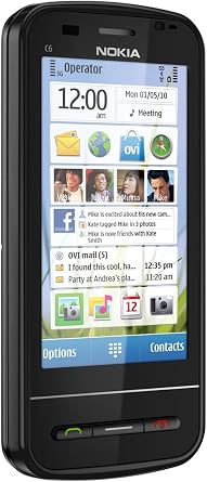 Nokia C6-00 Rm-612 Uk Black