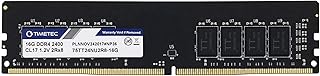 Timetec 16GB DDR4 2400MHz PC4-19200 Non-ECC Unbuffered 1.2V CL17 2Rx8 Dual Rank 288 Pin UDIMM Desktop PC Computer Memory RAM Module Upgrade (16GB)