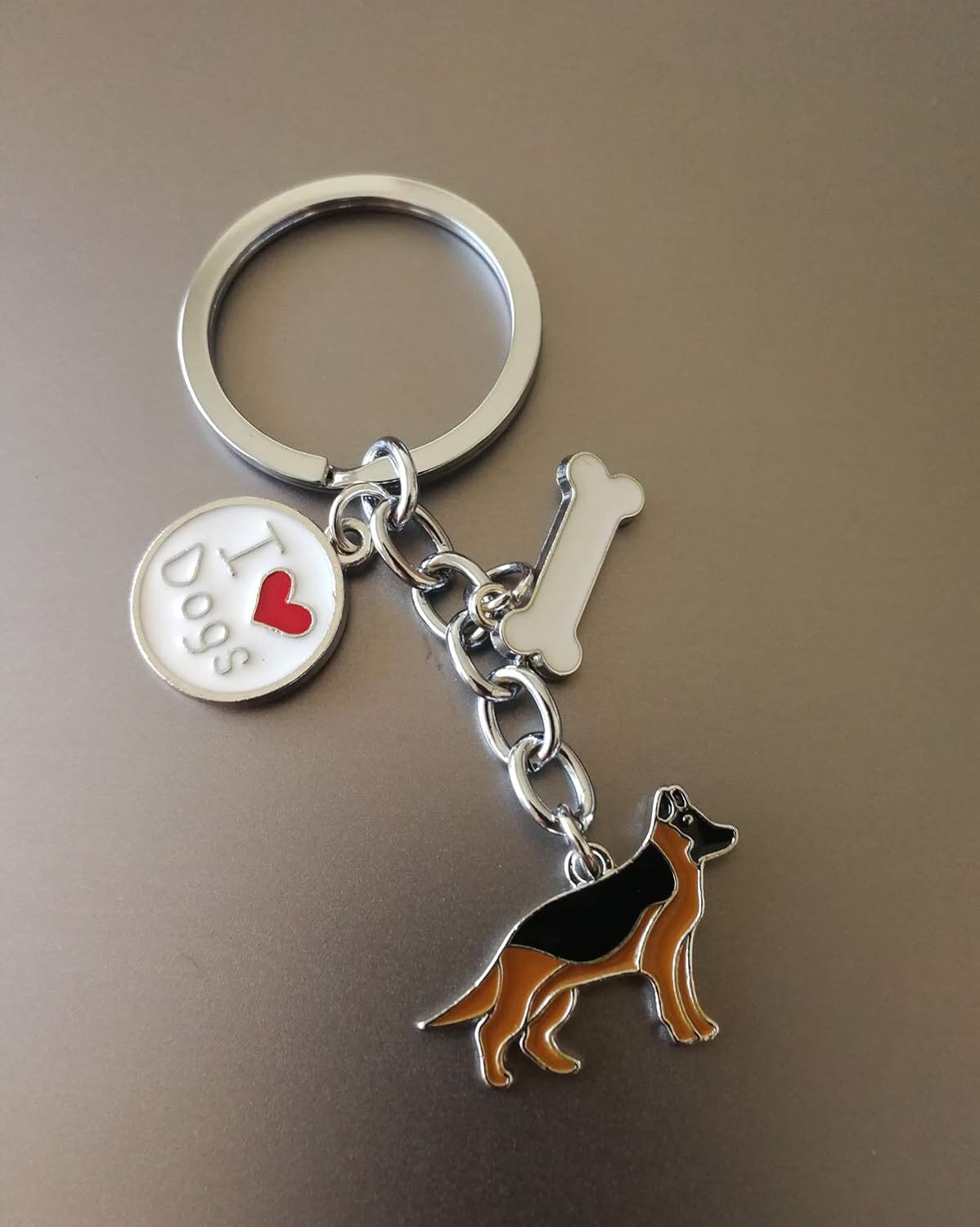 Miniatura 6 de Llaveros llavero de metal portátil para perro llavero de metal para decoración de llaves de coche