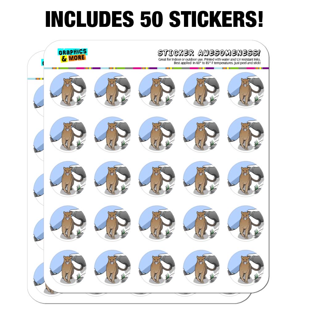 Lion Head Planner Stickers - 18 Pack For Calendars, Scrapbooking & Craft Projects