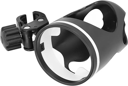 Fdit ABS Plastic Rotating Bottle Holder Cup Holder for Baby Stroller Stroller Accessories