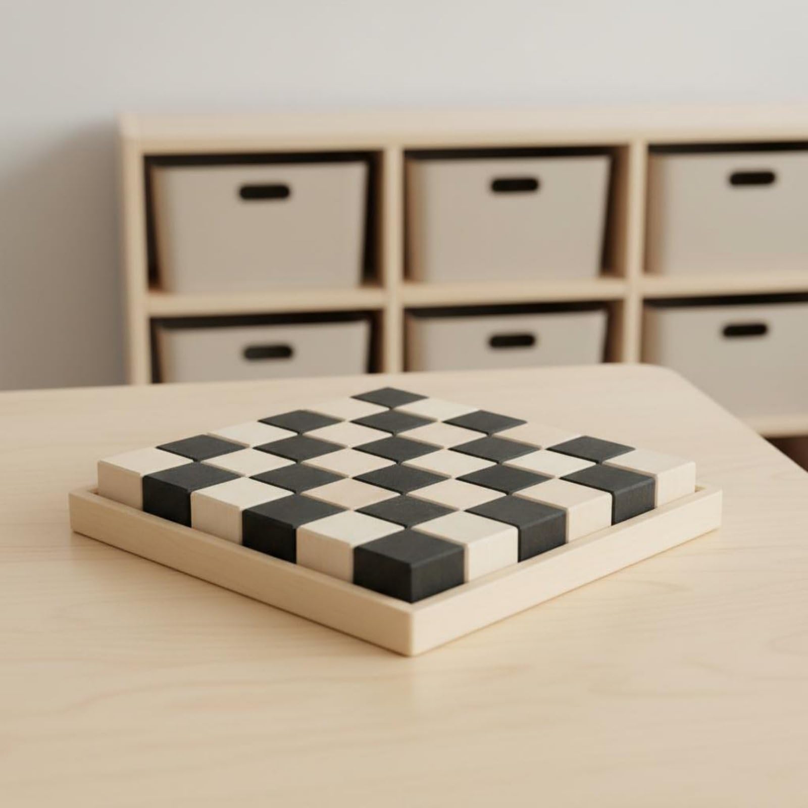 36 Piezas Bloques Infantiles Mosaico Construcción Juguete Educativo Apilables Geometría Creativa de Madera Suaves para Clasificar Tonos y Tamaños, Mosaico De Tilo Teñido Macaron
