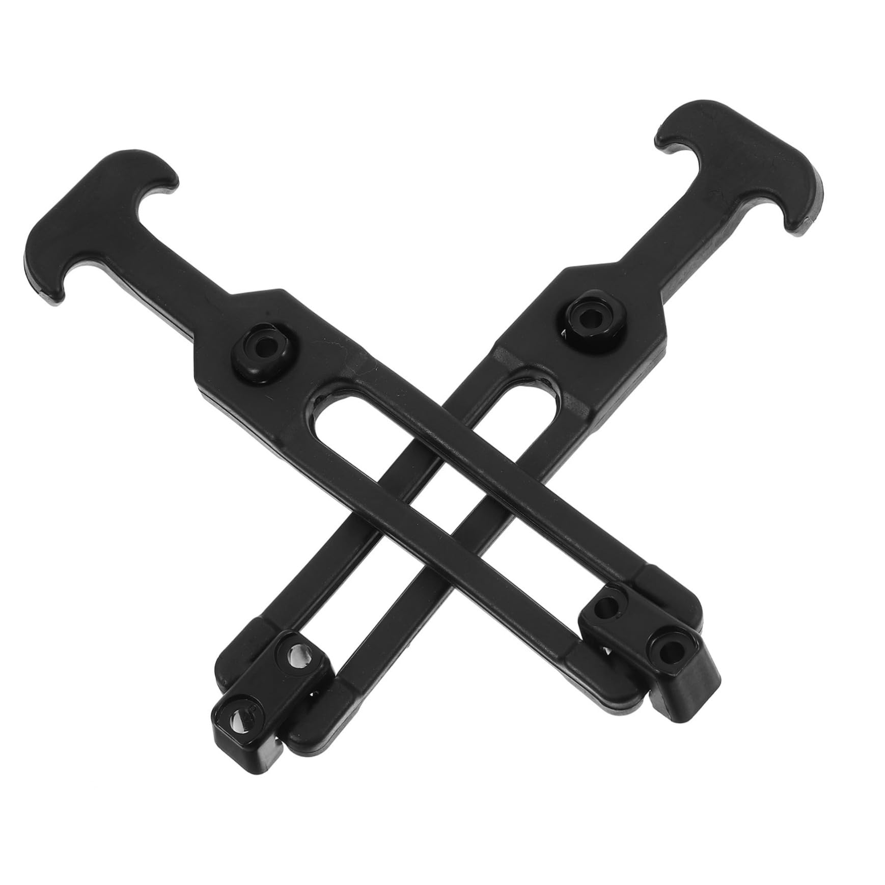 Mipcase Tool Box Locks Keys 2 Pcs T-Handle Latches Rubber Elastic Latches for Indoor Outdoor