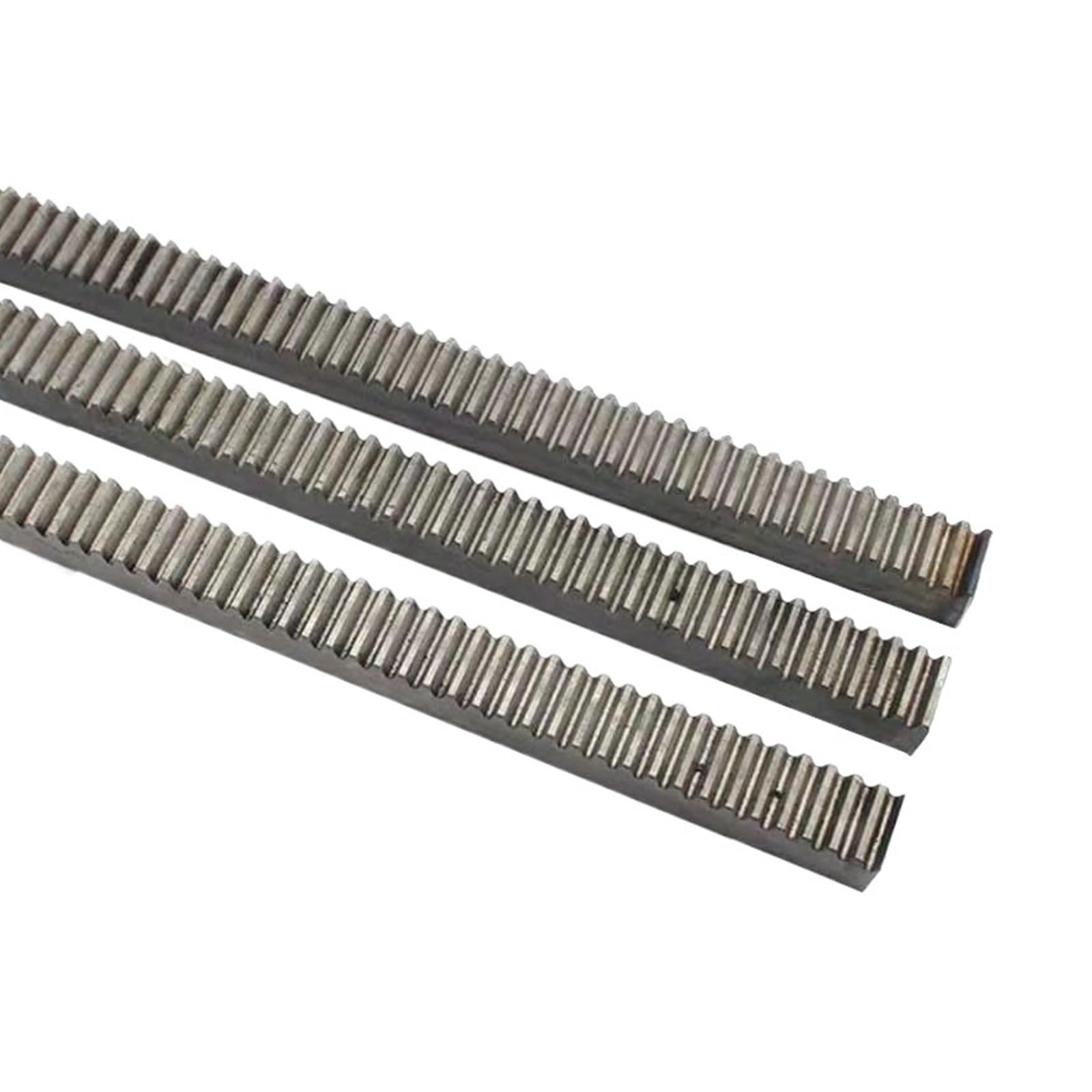 Spur Rack Steel High Precision 3pcs 1Mod 12 * 12 * 1000mm Steel Toothed Gear Rack + 3pcs 16 Teeth Pinion Gear Engraving Machine Parts(5mm)