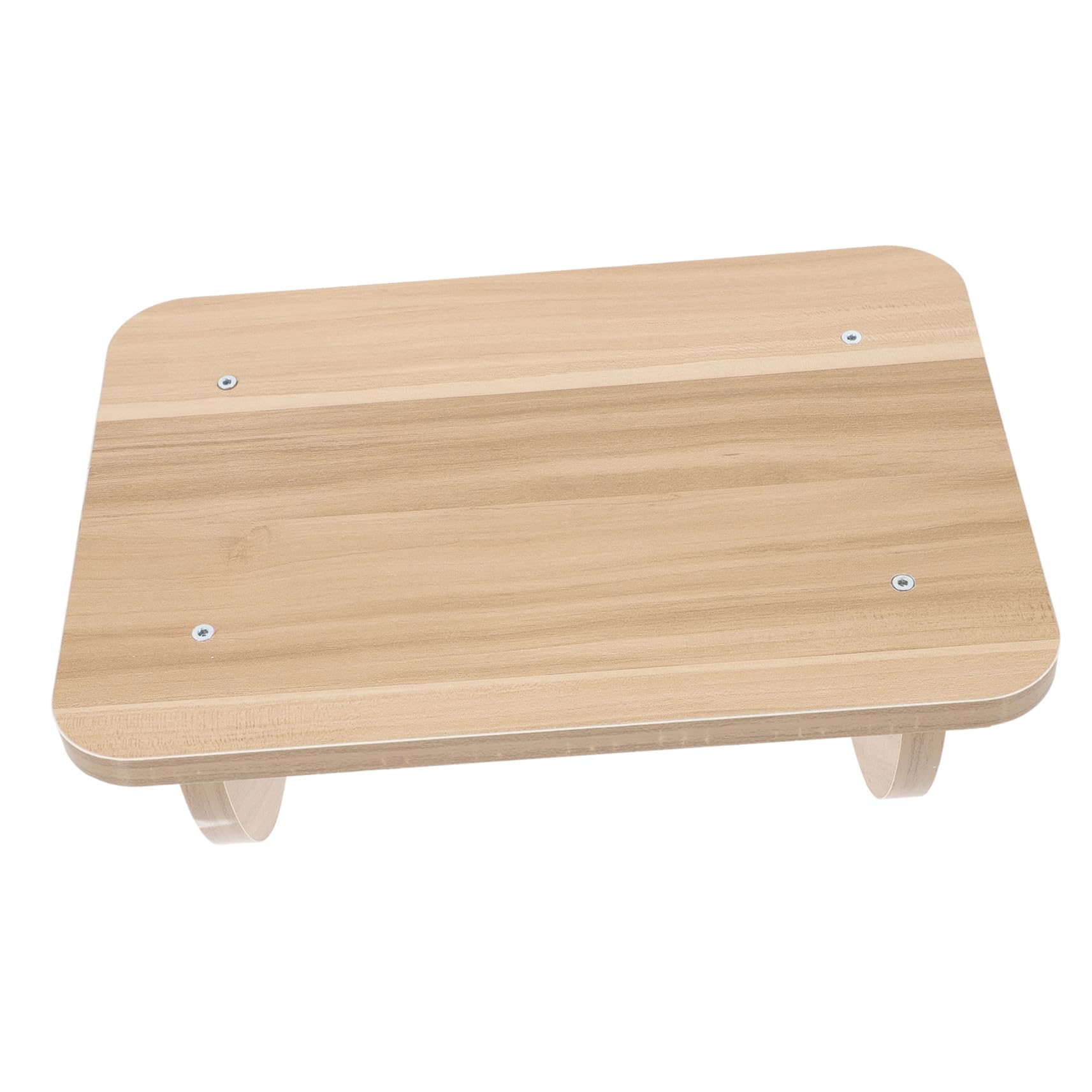 Gatuida Reposapiés y Color Aleatorio Mejorar la Postura Debajo del Escritorio de Madera Función Antideslizante Diseño Ergonómico para Aliviar la Presión para Oficina y Hogar
