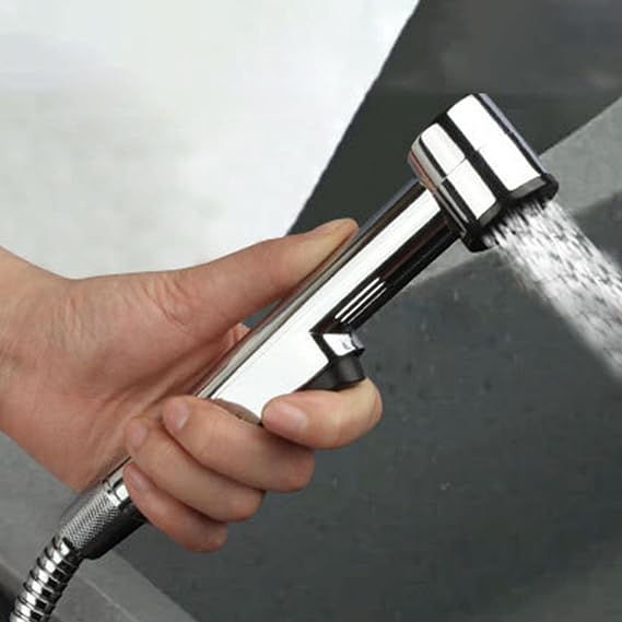 Handheld Bidet, Toilet Bidet Attachment, Handheld Sprayer Kit with Adjustable Jet Spray for Toilet, Handheld Bidet Cloth Diaper Sprayer Set Toilet Sprayer Sote