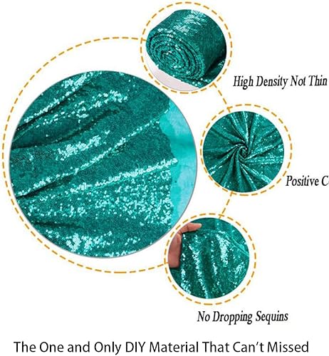 Miniatura 3 de Tela de lentejuelas elegante para el patio, mantel de lentejuelas, mantel, camino de mesa, fondo de cabina de fotos.