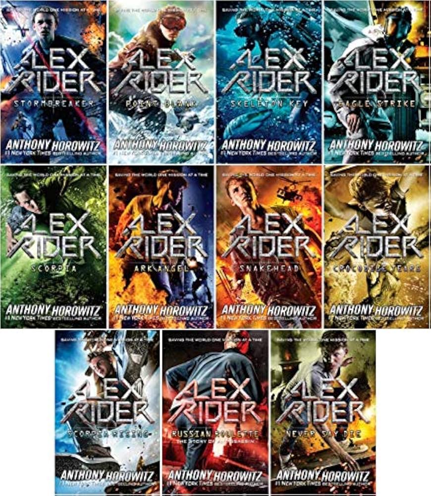 Alex Rider アレックス ライダー 洋書 10冊　正規品　セット Alex Rider アレックス ライダー 洋書 10冊 正規品 セット
