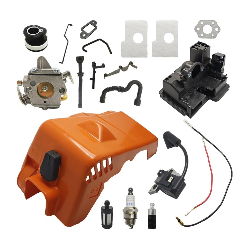 Bobine d'allumage et carburateur MS180 MS170 pièce rechange 018