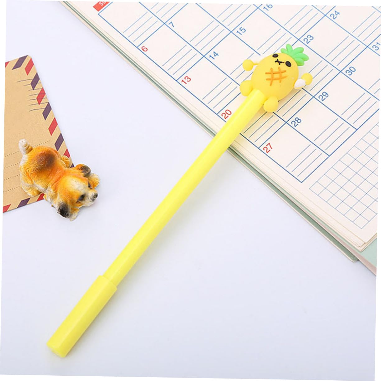 NUOBESTY 2 Set Penna A Fumetti Penne Gel Penne Ufficio Regalini Fine Scuola Gel Pen Mini Per Bomboniere Forniture Matite Penna Per Studenti Gel Portatile Plastica Pezzi * 2
