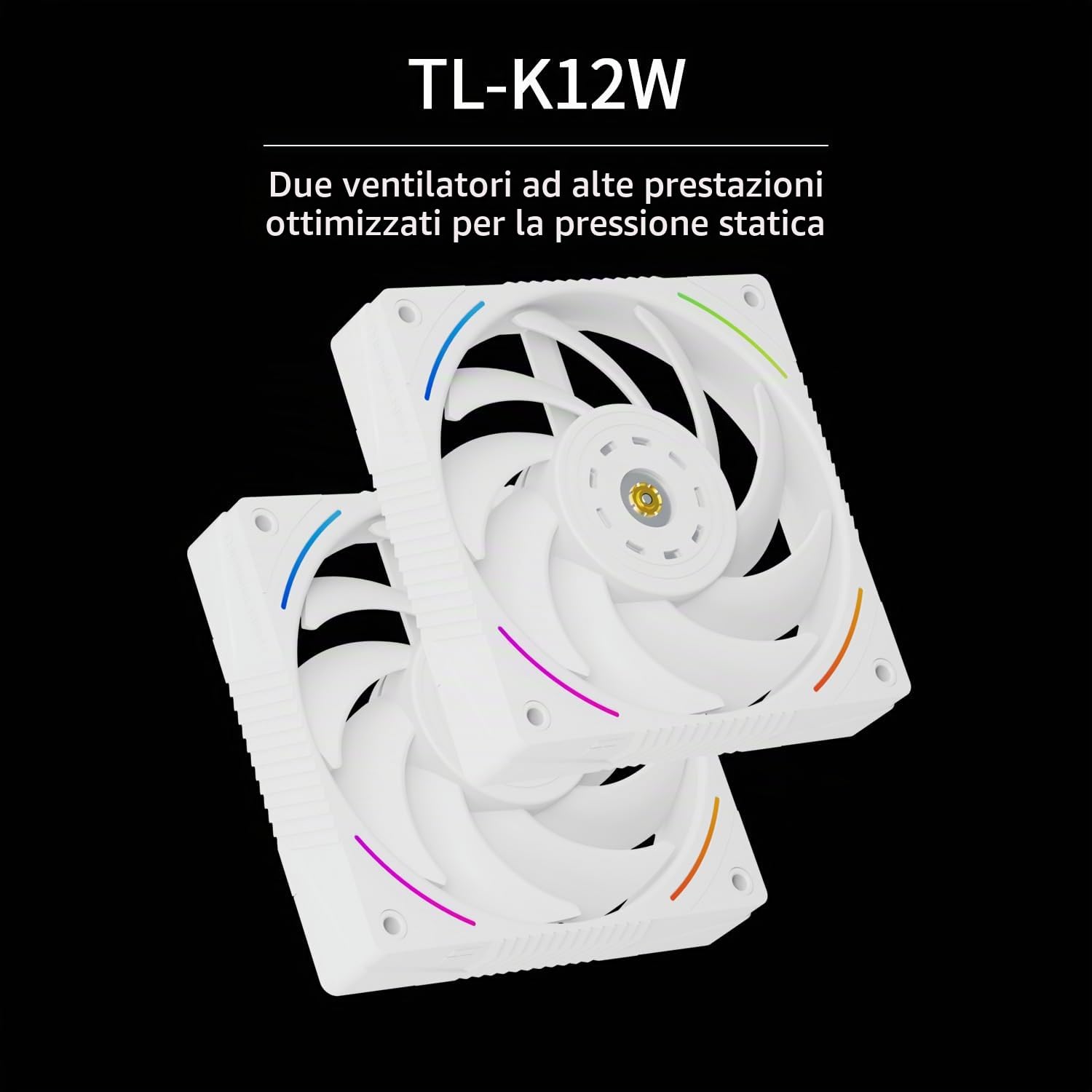 Thermalright Peerless Assassin 120 VISION MAX ARGB Bianco 6 conduttori di calore, display magnetico da 5", risoluzione 480 x 854 per AM4/AM5 e Intel LGA1700/1851