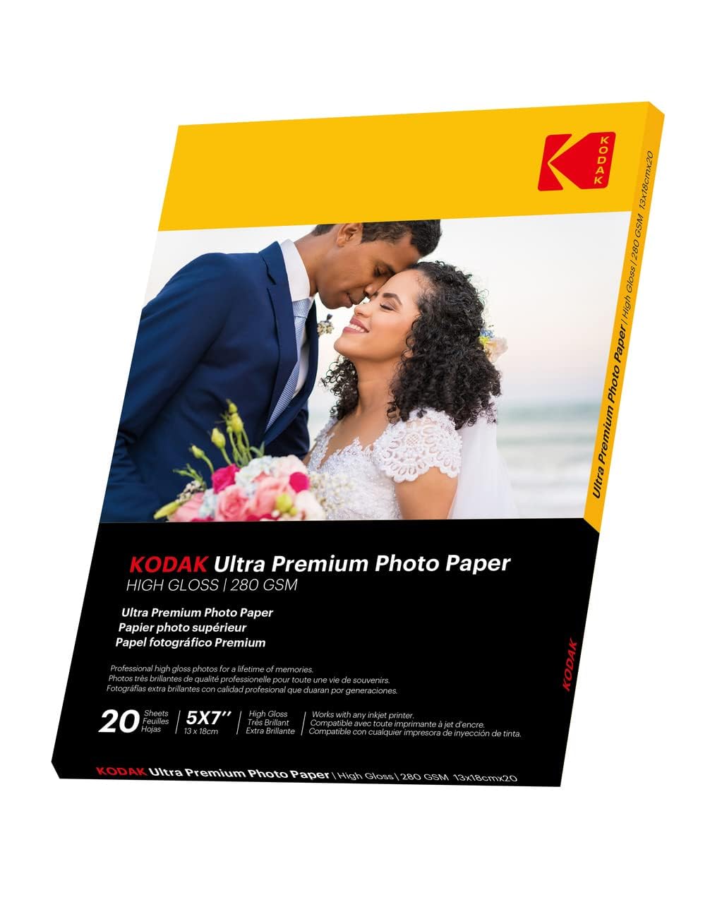 KODAK Ultra Premium Photo Paper Lucida 13x18 cm 280g/m² 20 Fogli