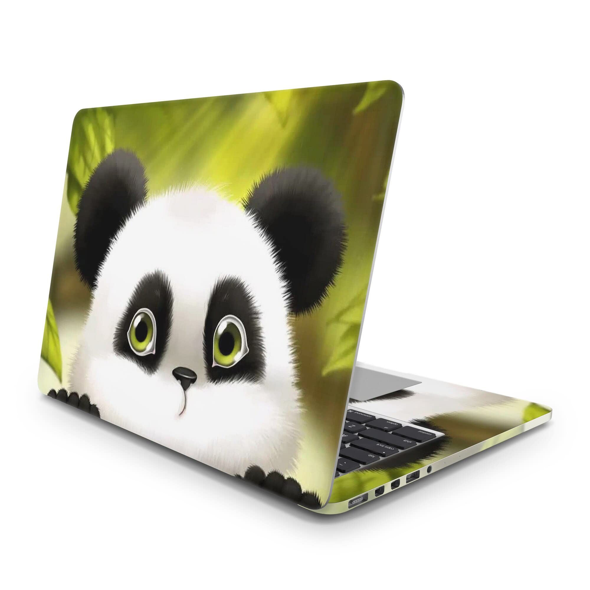 Sticker Master Panda Laptop Vinyl Sticker Skin Cover 13 14 15 Inch Notebook Decal for MacBook Asus Acer Hp Lenovo Huawei Dell Ms Toshiba 15.4 inch (36x26 cm)
