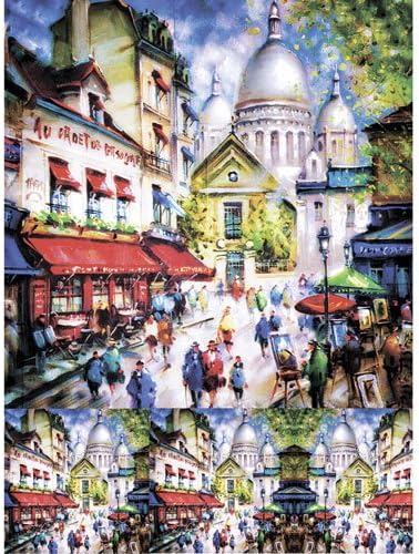 Rice Paper for decoupage. France, Paris, Montmartre, World, Romance, Adventure. Made in Russia (~ 11,1 x 15,11 inches)