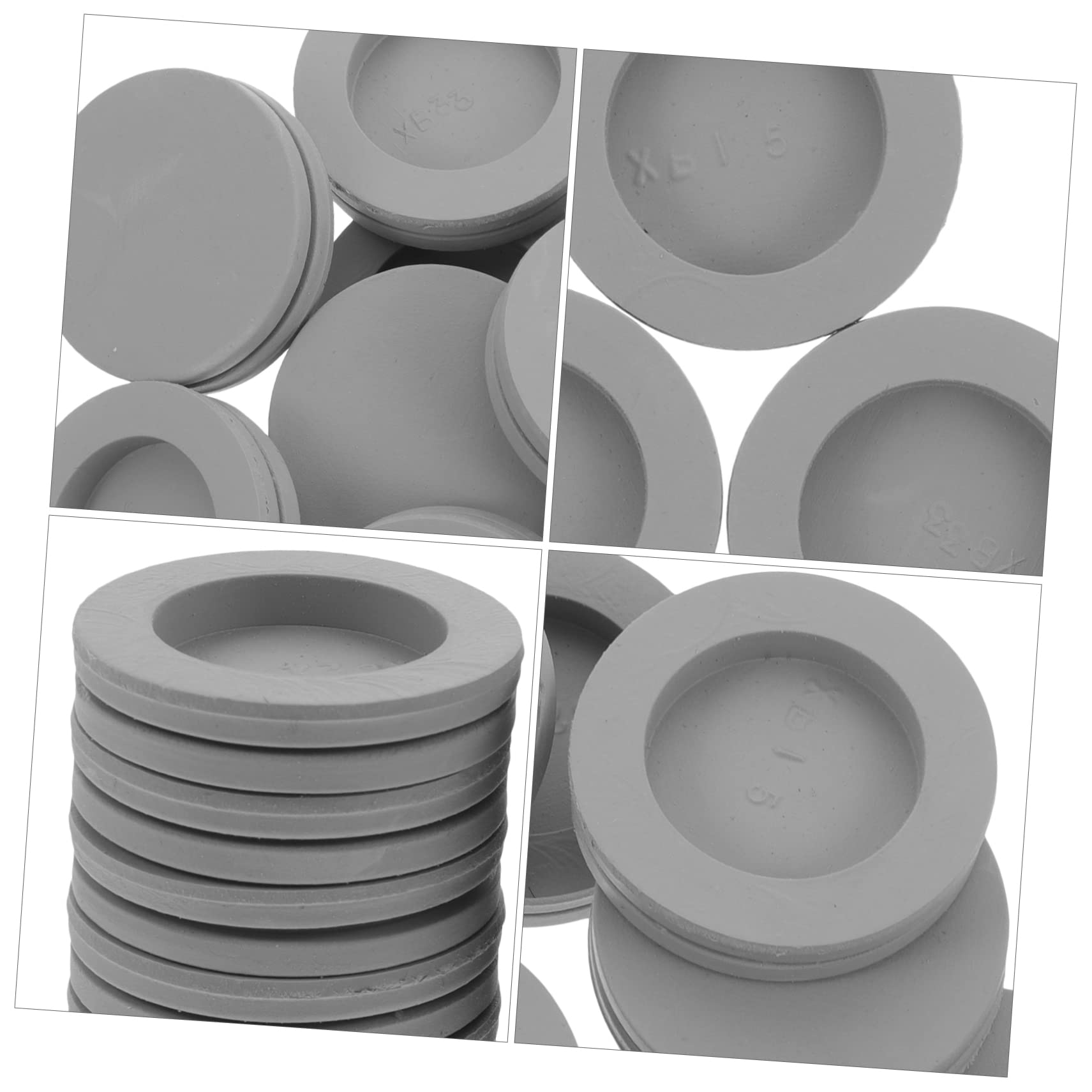 SHINEOFI 10Pezzi Tappi Scarico Per Condizionatori Aria Ømm Kit Riparazione Per Perdite Condensazione Facile Installazione Per Condizionamento Aria