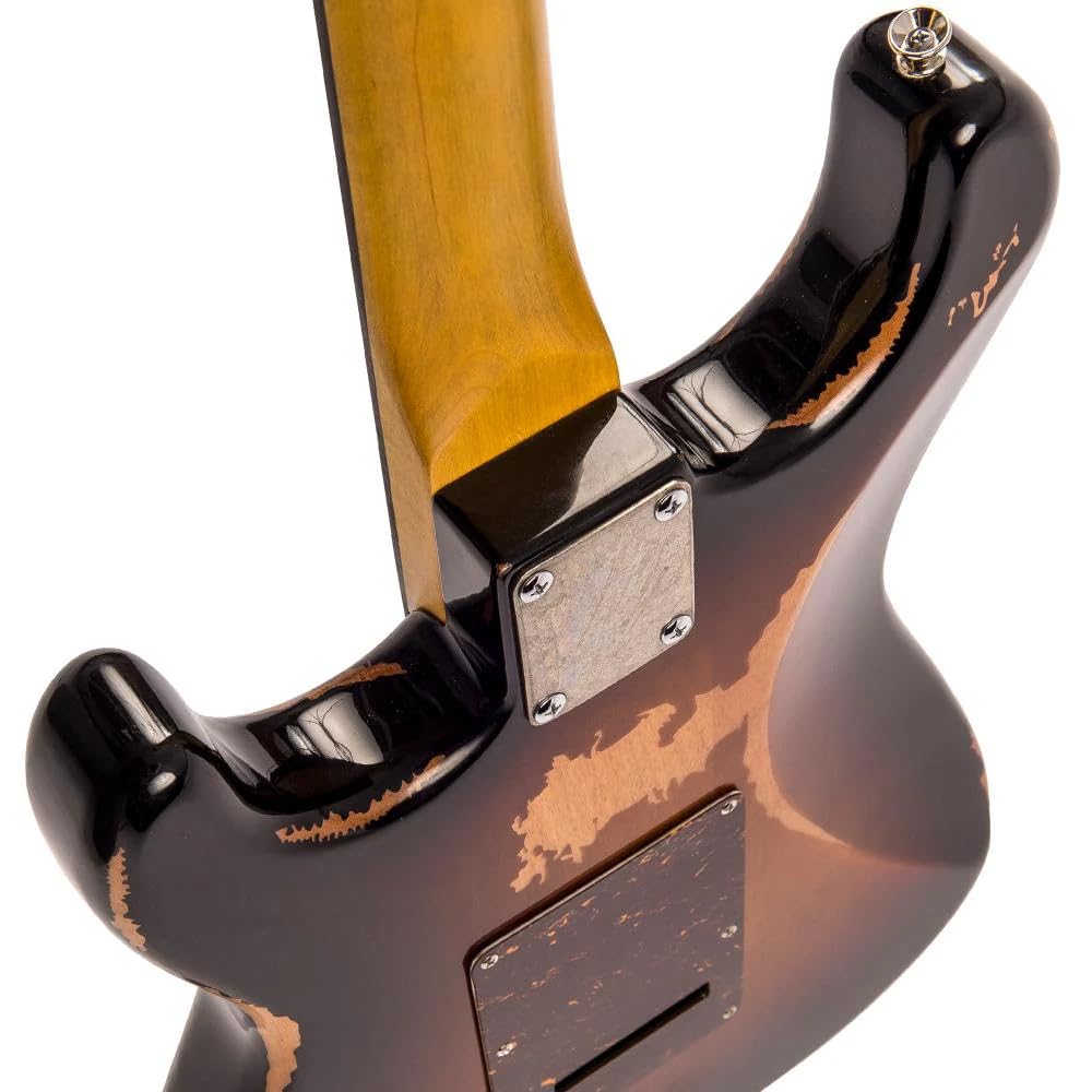 LTD サンバースト エレキギター SX Guitars SST/ALDER/H/3TS サンバースト エレキギター 本体