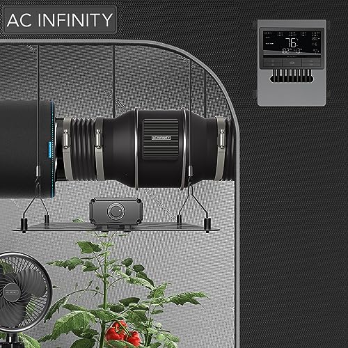 Image of AC Infinity Controller 69 PRO+, Smart Environmental Controller 8-Port with Temp, Humidity, VPD, Timer, Cycle, Schedule Controls, for Grow Tent Cooling Ventilation Lighting (Bluetooth + WiFi, 8-Port)