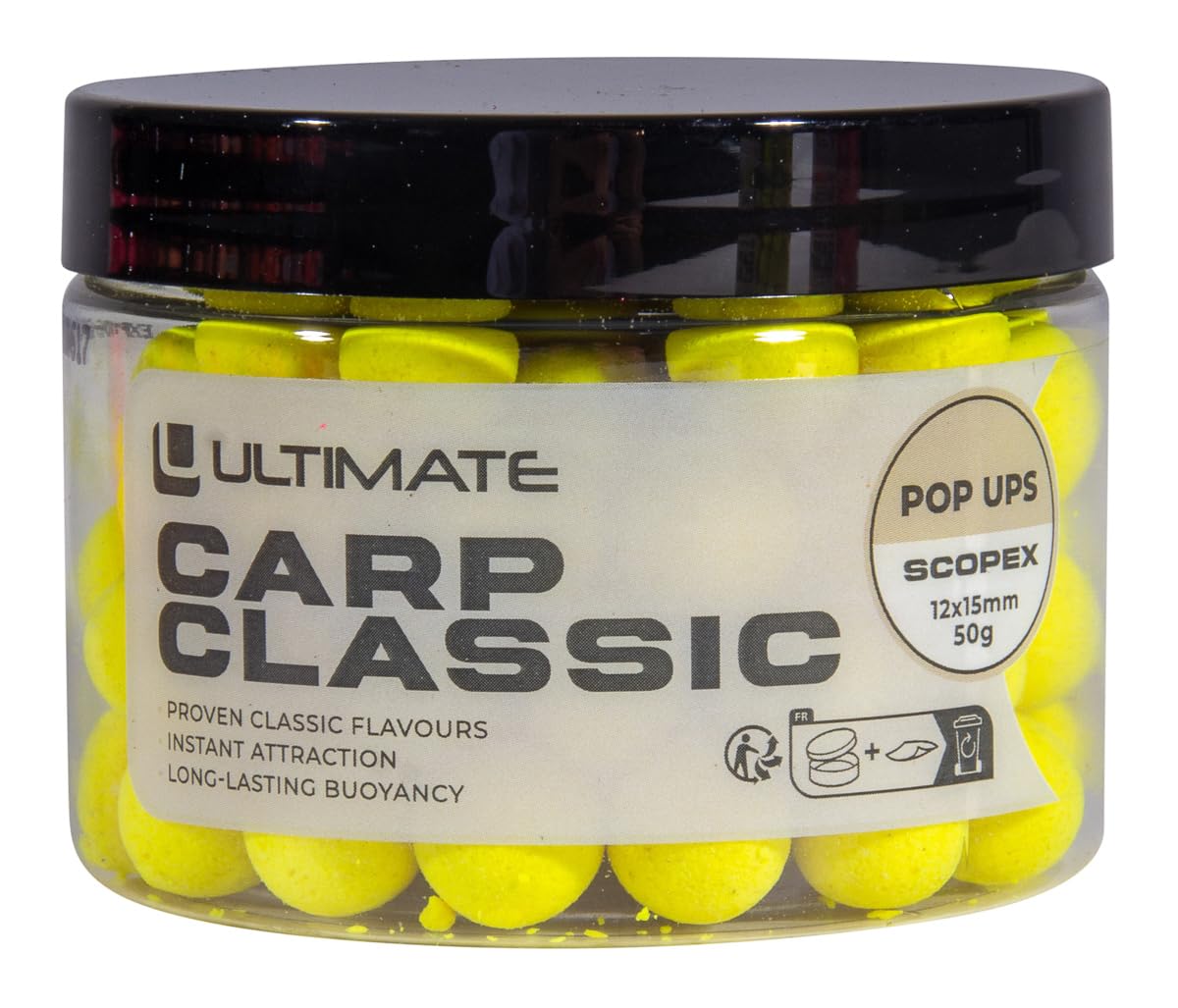 Ultimate Bucket Deal Carp Classic Scopex (inkl. 5kg Boilies) - Karpfenset