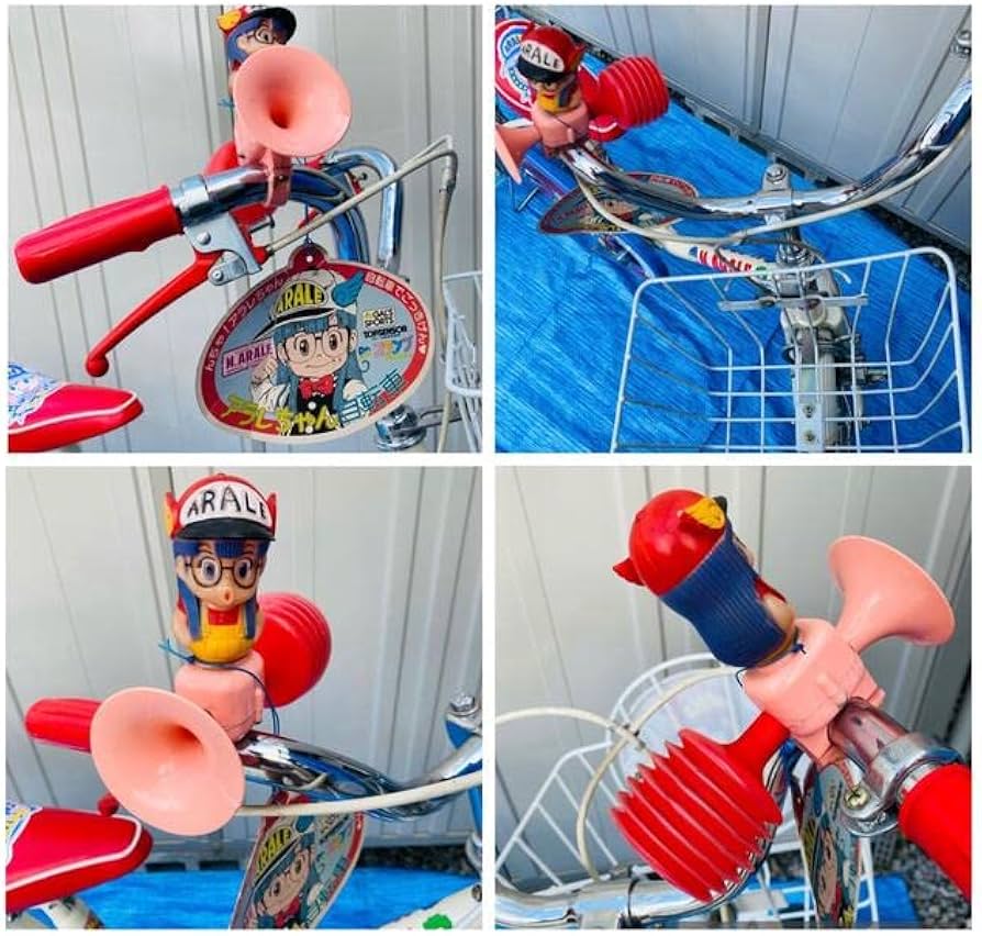 アラレページ Amazon.co.jp: アラレちゃん 自転車 トップセンサー : おもちゃ