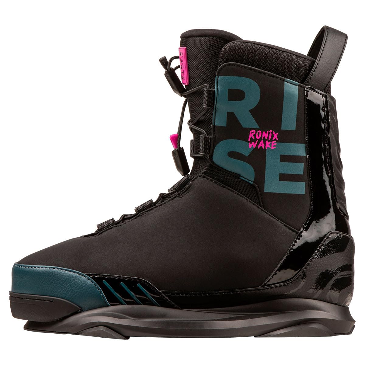 RONIX Rise Boots 2025 Black/Teal/Pink, 36.5-37.5
