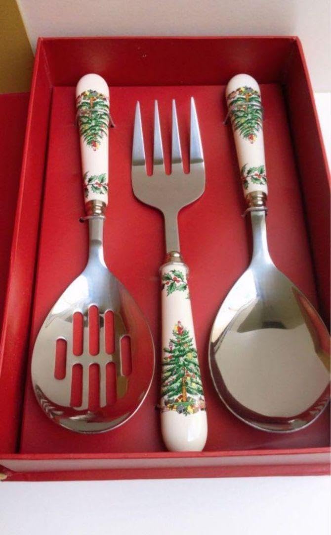 Spode スポード クリスマスツリー サービングカラトリーセット