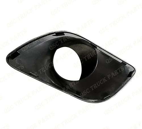 Miniatura 3 de QSC Truck Parts Parachoques Auxiliar Luz Negro Bisel Par Izquierdo y Derecho Compatible con Kenworth T680