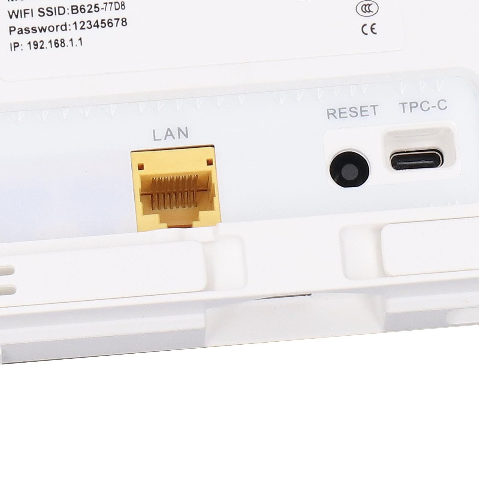 Router 4G 300Mbps con 4 Antenne, Slot per Scheda SIM Sbloccato, Porta LAN, 32 Utenti, per Casa, Ufficio, Esterno, Router CPE 4G 300Mbps (Spina europea)