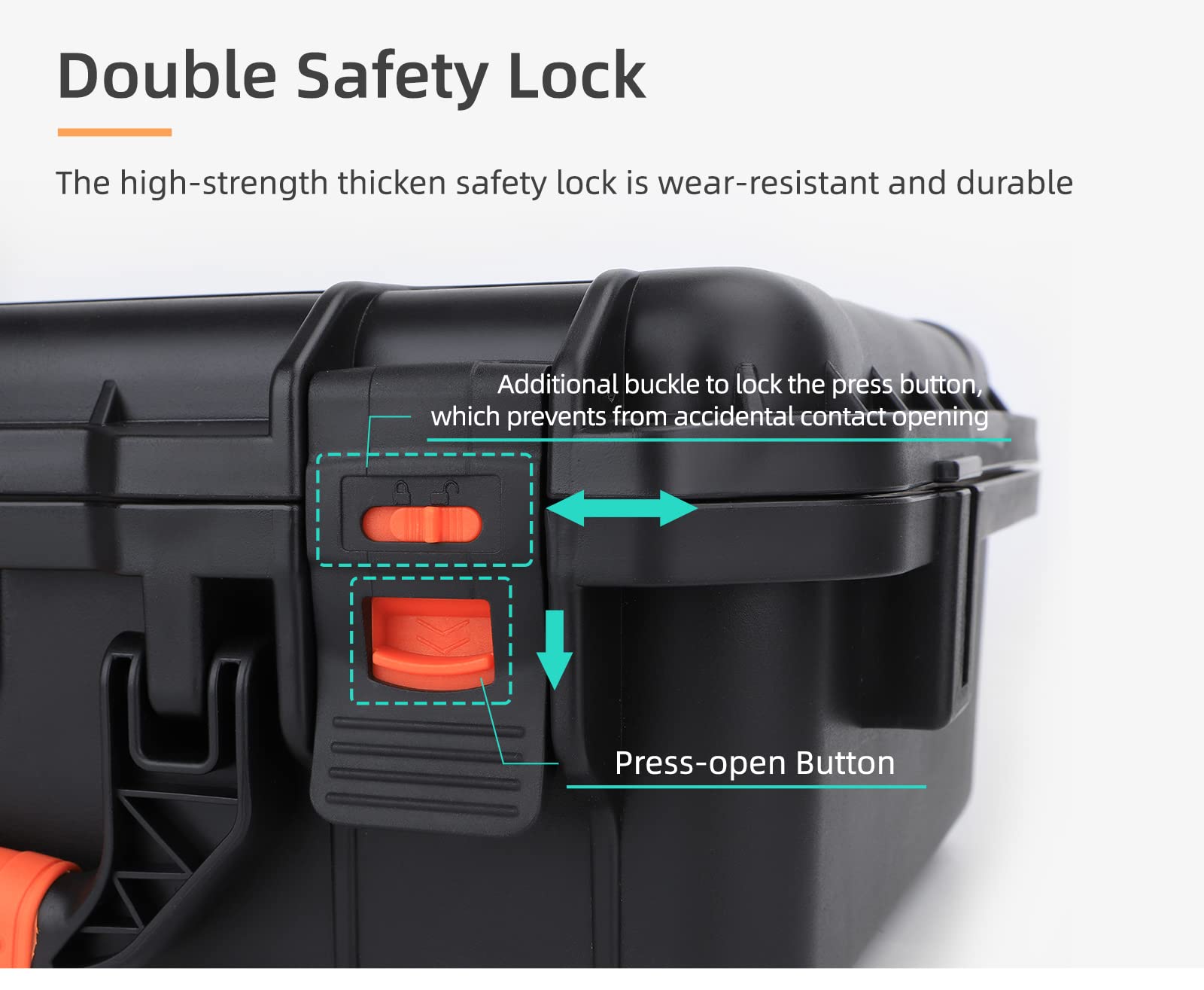 Estuche de almacenamiento rígido para DJI RS 3 Maleta maletín de transporte impermeable para estabilizador caja antiarañazos antideformación antigolpes