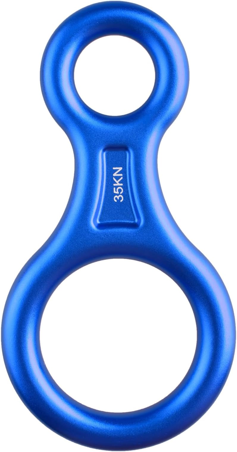 TRIWONDER Downhill Equipment 35kN 50kN Aluminium Figure 8 Descendant Climbing for Outdoor Leisure