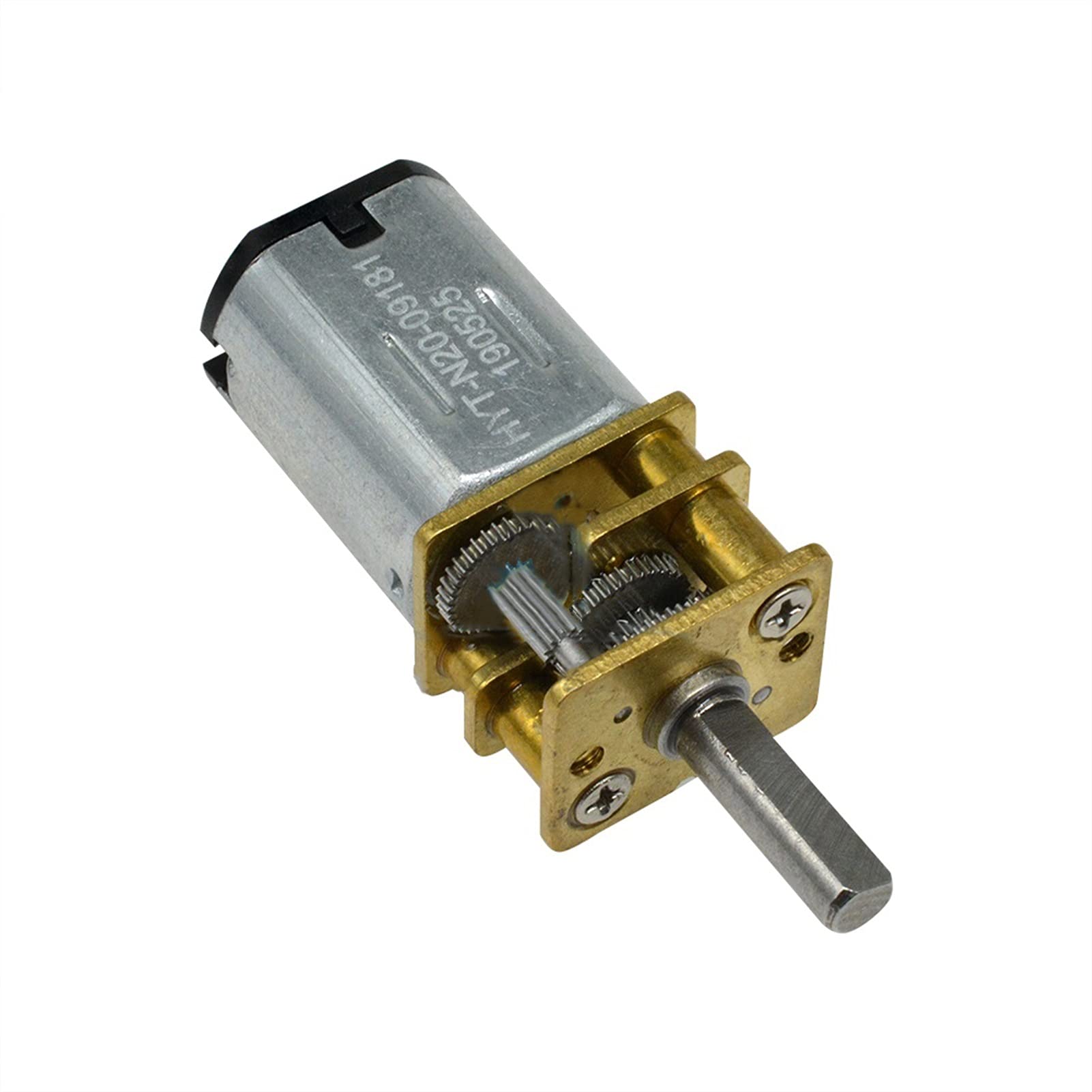 GTPBAO Power Science N20 Deceleration Motor, DC 12V 6V 3V, 15 30 60 100 2000RPM, GA12-N20 Gear Reduction Motor, Multiple Types Micro DC Low Speed Motor Engine Projects (Color : 12V, Size : 25)-image-40