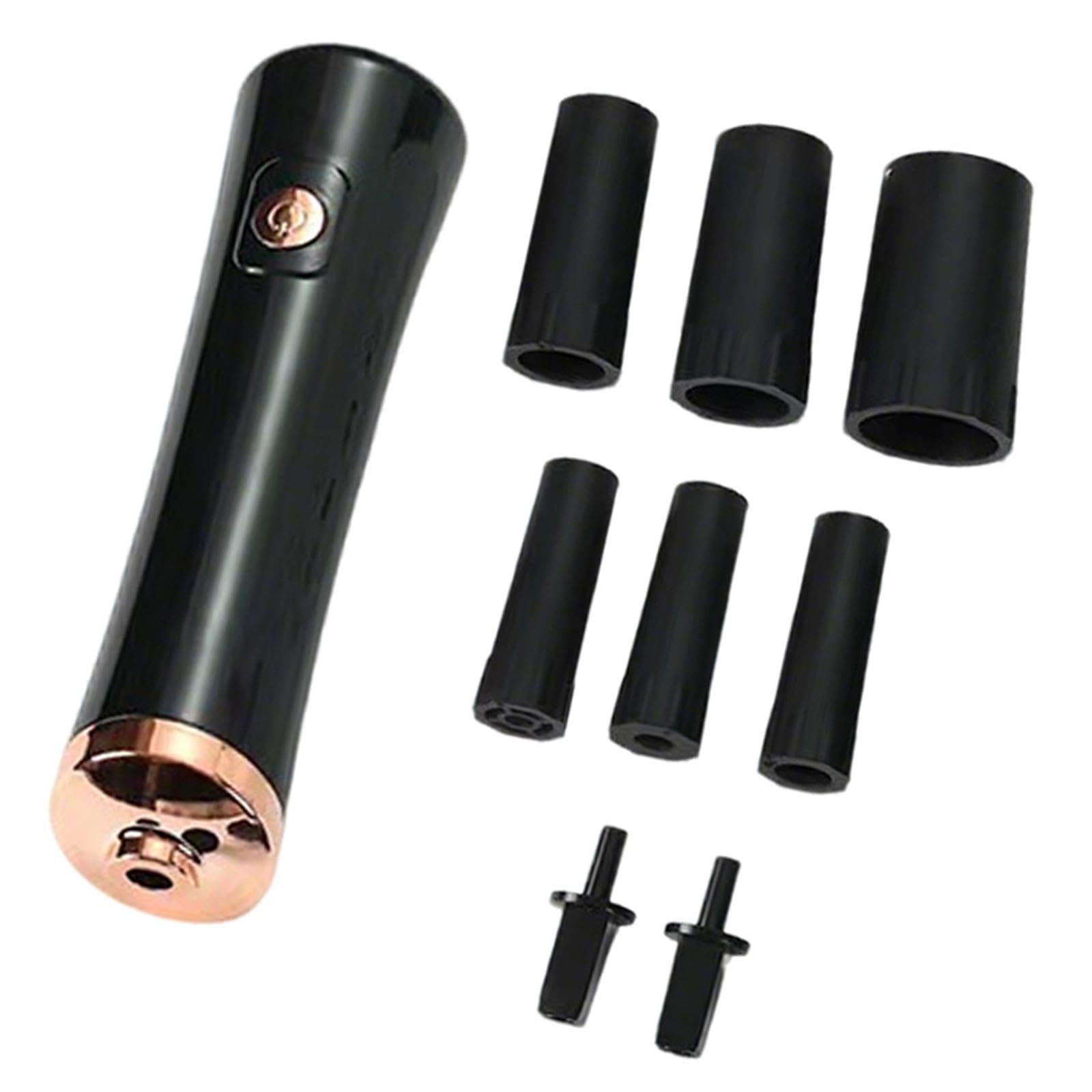 portable electric eyelash glue shaker makeup tools automatically time saving black