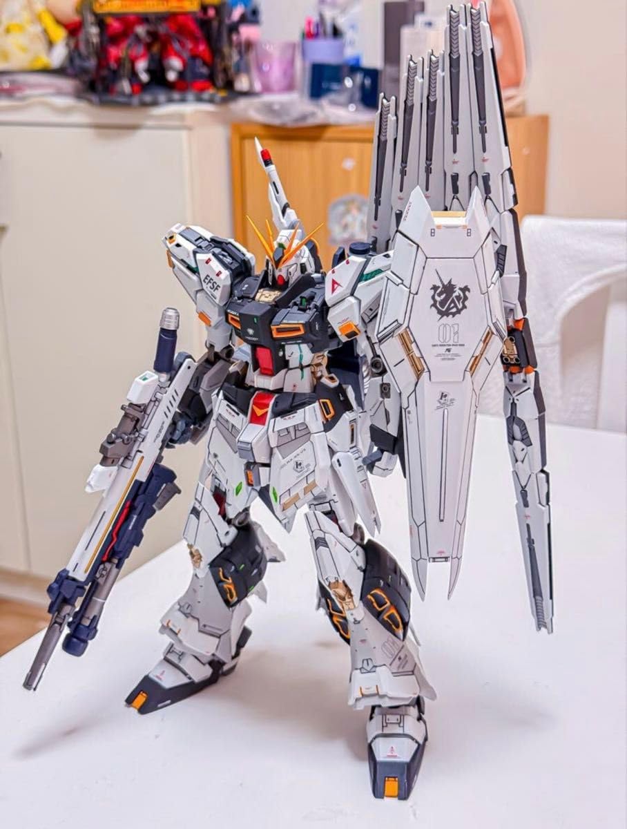 V-TIGER 1/100 MG νガンダム 合金フレーム付きｇｋ仕様 1/100 V-TIGER νガンダム GKデザインモデル 未組立 合金フレーム