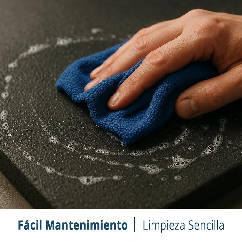 Pavimentos Arquiservi - Losetas de Caucho Reciclado para Suelo de Gimnasio 100x100x2 cm Negro - Unitario (1m²) - Antideslizante y Aislante - Ideal para Fitness, Yoga y Funcionales