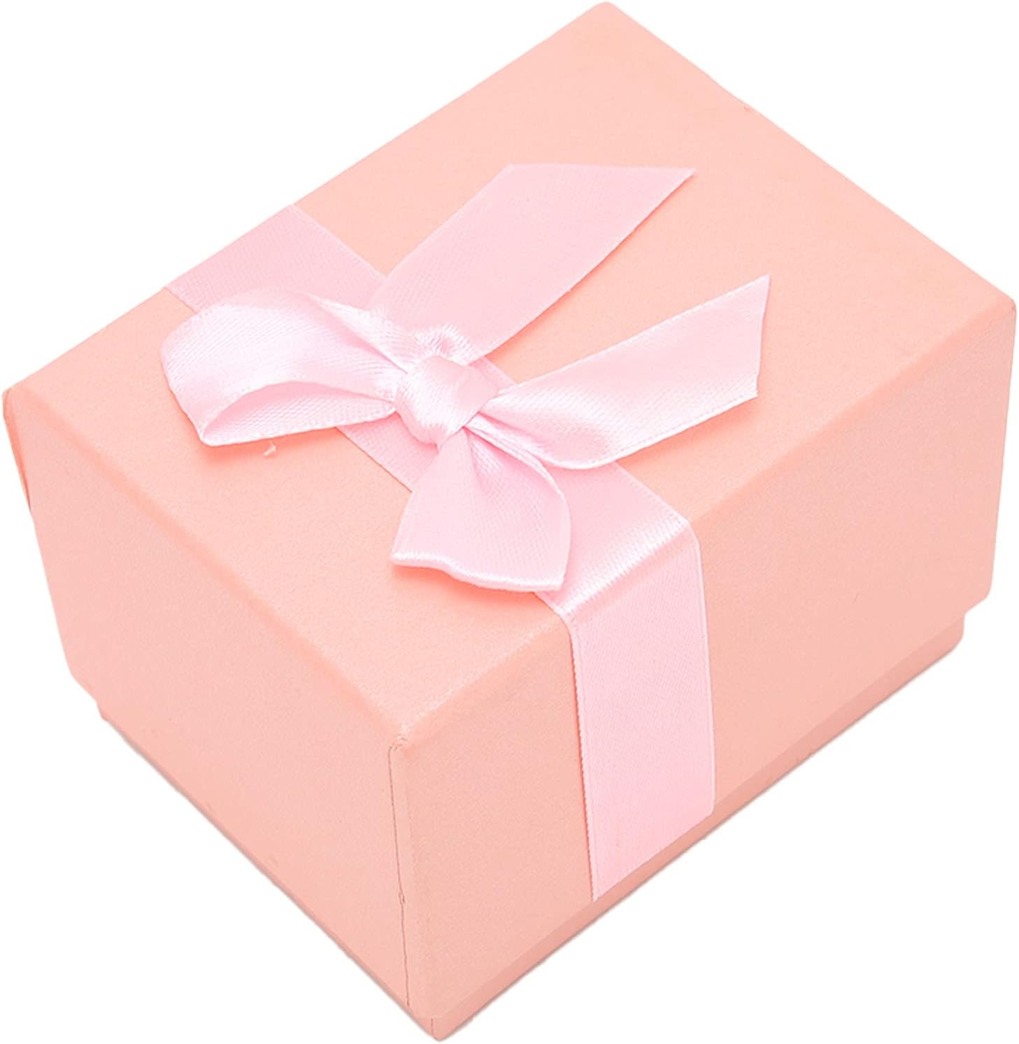 Bowknot Watch Gift Box with Removable Pillow, Single Watch Case Wristwatch Jewelry Storage Display Holder Cases for Men and Women (Pink)