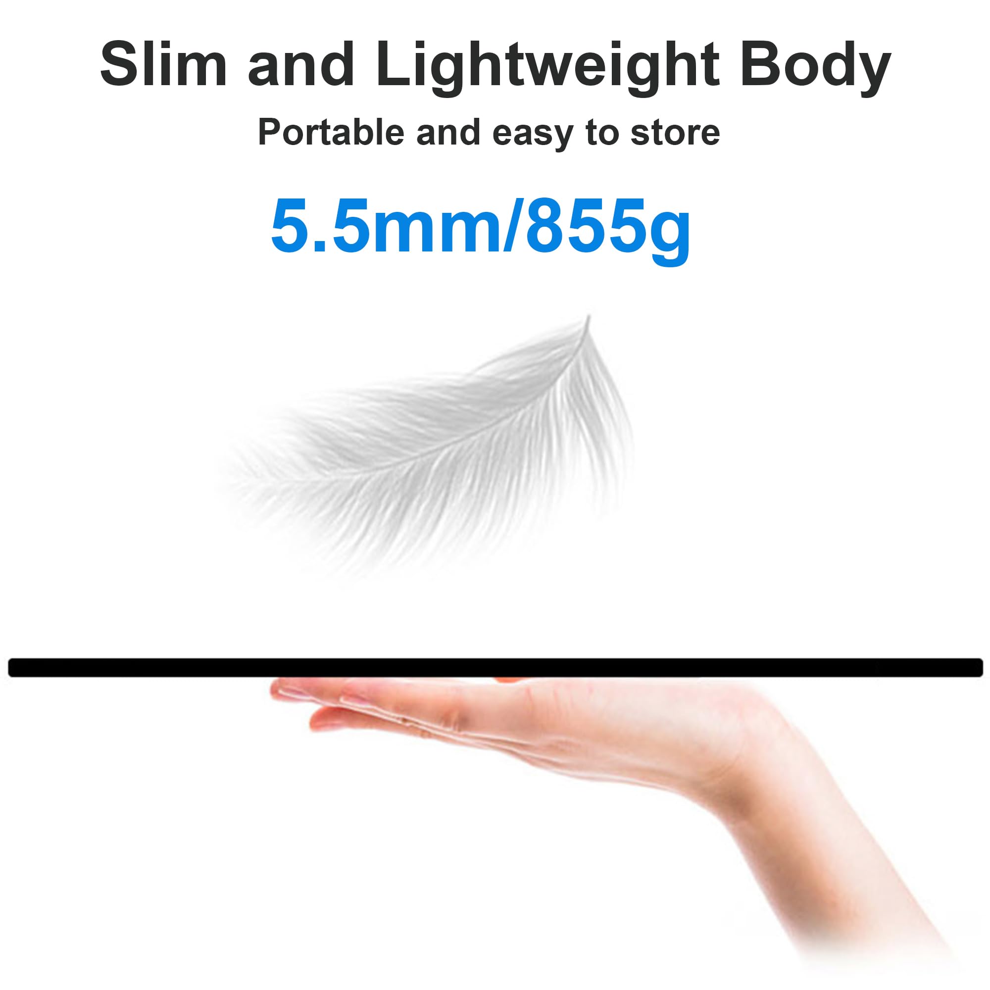 YCCLDIPL Visor de diapositivas A3, caja de luz de escaneo de diapositivas antiguas y negativos de película | Retroiluminación de almohadilla de luz | Visor negativo | Brillo definitivo ultrafino manos
