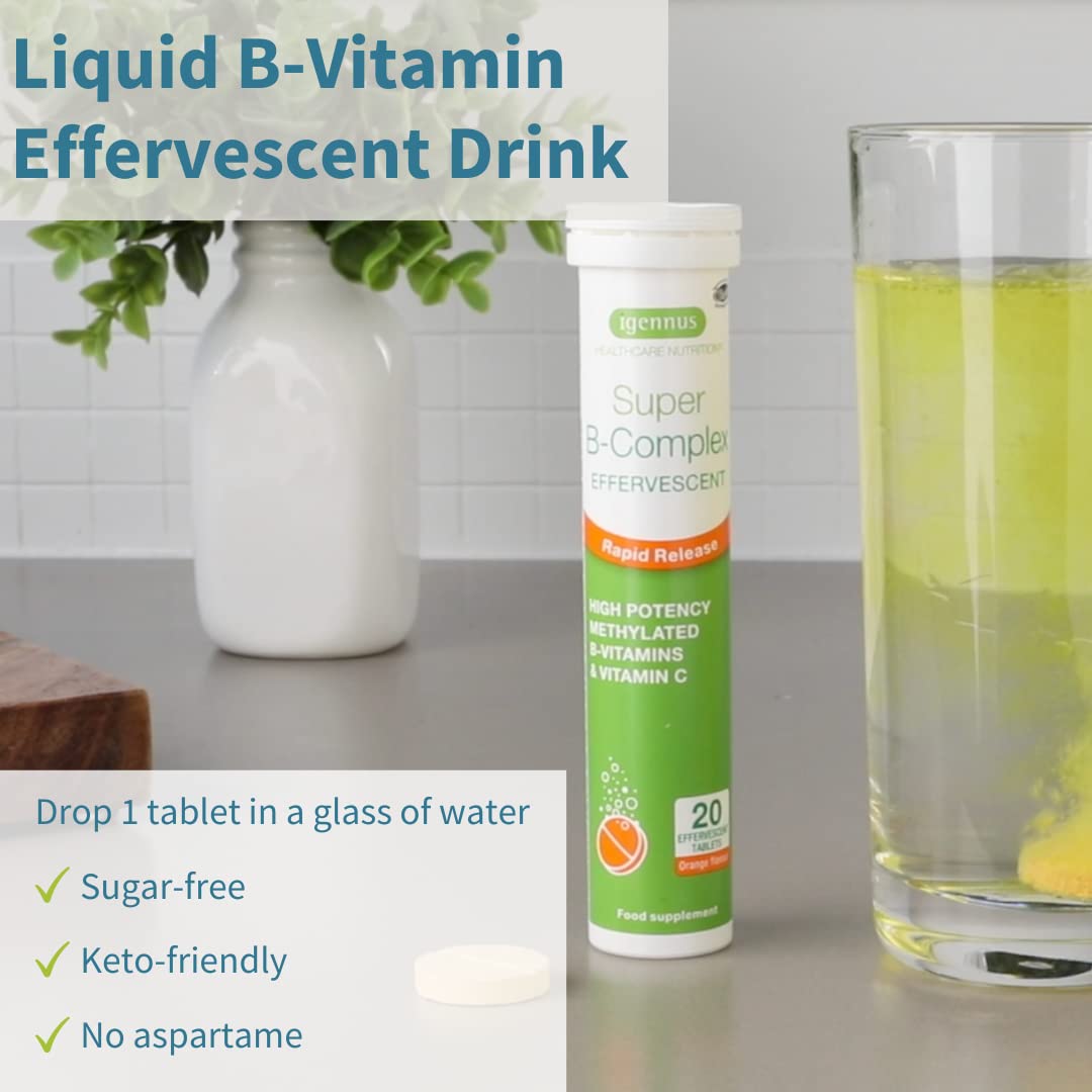 Buy Super Liquid BVitamin Effervescent Drink, Methylated