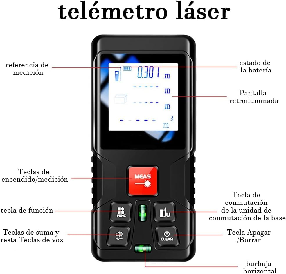 Medidor de distancia digital 11 Imagen adicional