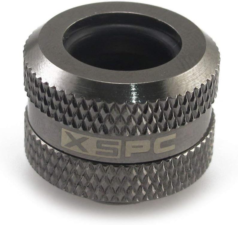 Lоwеѕt Prісе XSPC G1/4 to 10mm ID, 14mm OD Rigid Tubing Fitting (For use with XSPC Metal & PETG Tubing Only), Black Chrome, 12-pack Exсluѕіvе XSPC G1/4 to 10mm ID, 14mm OD Rigid Tubing Fitting (For use with XSPC Metal & PETG Tubing Only), Black Chrome, 12-pack