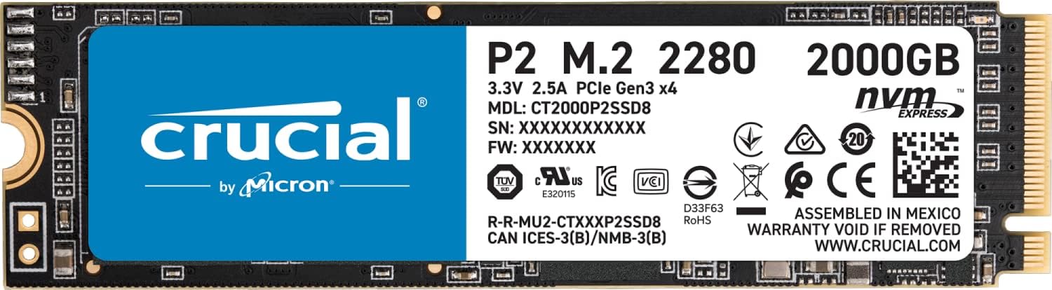 Crucial P2 SSD