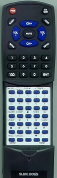 Replacement Remote Control for Toshiba M625, BZ684424, W603C, M624, W603, VC624, M635