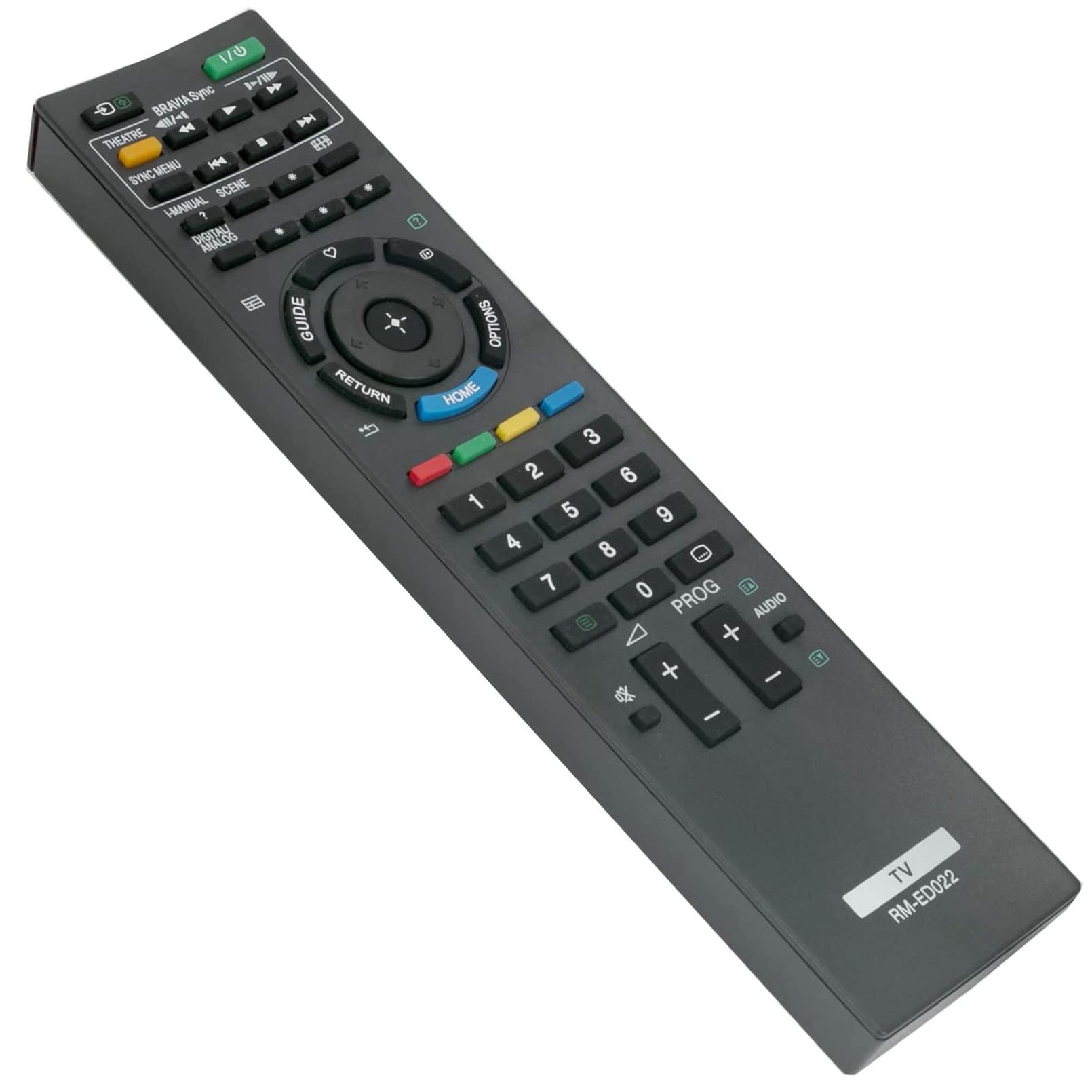 VINABTY RM-ED022 Replaced Remote Control fit for Sony Bravia TV KDL-32BX400 KDL-40BX400 KDL-22EX302 KDL-26EX301 KDL-26EX302 KDL-32EX301 KDL-32EX302 KDL-32EX401 KDL-32EX402 KDL-37EX401 KDL-40EX401 - Image 3